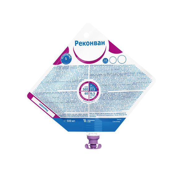 Продукт специализированный для энтерального питания Реконван пак. 500мл